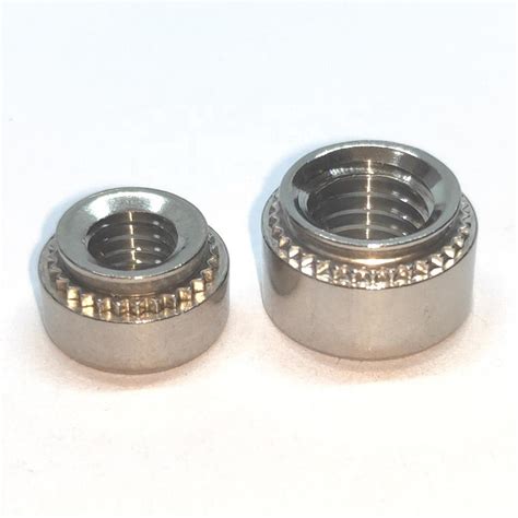 clinch nuts for sheet metal|stainless steel clinch nuts.